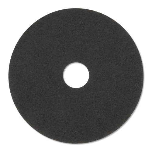 Low-speed Stripper Floor Pad 7200, 13" Diameter, Black, 5/carton