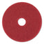 Low-speed Buffer Floor Pads 5100, 20" Diameter, Red, 5/carton