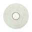 Permanent High-density Foam Mounting Tape, Holds Up To 2 Lbs, 0.75" X 38 Yds, White