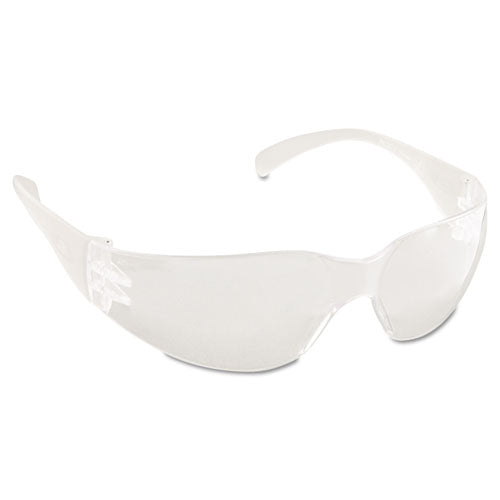 Virtua Protective Eyewear, Clear Frame, Clear Anti-fog Lens