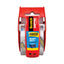 3850 Heavy-duty Packaging Tape With Dispenser, 1.5" Core, 1.88" X 66.66 Ft, Clear