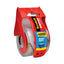 3850 Heavy-duty Packaging Tape With Dispenser, 1.5" Core, 1.88" X 66.66 Ft, Clear, 6/pack