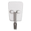 General Purpose Wire Hooks, Small, Metal, White, 0.5 Lb Capacity, 3 Hooks And 4 Strips/pack
