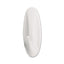 General Purpose Hooks, Large, Plastic, White, 5 Lb Capacity, 1 Hook And 2 Strips/pack