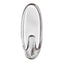 Clear Hooks And Strips, Medium, Plastic, 2 Lb Capacity, 6 Hooks And 12 Strips/pack