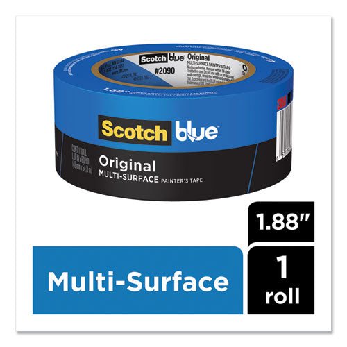 Original Multi-surface Painter's Tape, 3" Core, 2" X 60 Yds, Blue