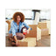 Tough Grip Moving Packaging Tape, 3" Core, 1.88" X 38.2 Yds, Clear, 3/pack