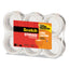 Storage Tape, 3" Core, 1.88" X 54.6 Yds, Clear, 6/pack