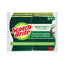 Heavy-duty Scrub Sponge, 4.5 X 2.7, 0.6" Thick, Yellow/green, 6/pack