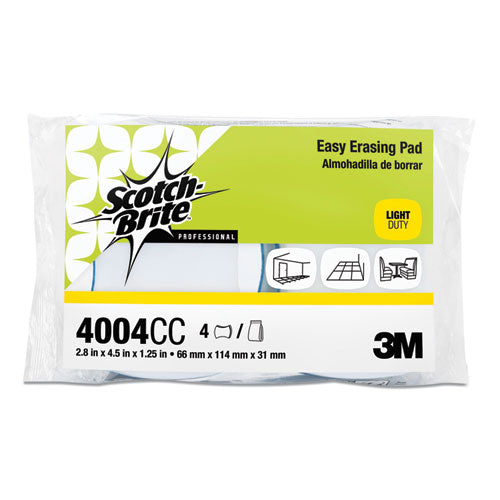 Easy Erasing Pad 4004, 2.8 X 4.5 X 1.2, Blue/white, 12/carton