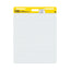 Vertical-orientation Self-stick Easel Pad Value Pack, Quadrille Rule (1 Sq/in), 25 X 30, White, 30 Sheets, 4/carton