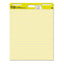 Vertical-orientation Self-stick Easel Pads, Presentation Format (1.5" Rule), 25 X 30, Yellow, 30 Sheets, 2/carton
