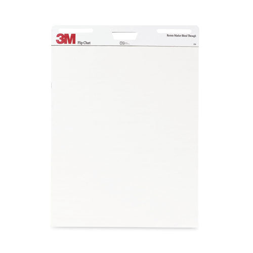 Professional Flip Chart, Unruled, 25 X 30, White, 40 Sheets, 2/carton