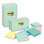Original Pads In Beachside Cafe Collection Colors, 3" X 3", 100 Sheets/pad, 12 Pads/pack