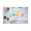 Original Pads In Beachside Cafe Collection Colors, 3" X 3", 100 Sheets/pad, 12 Pads/pack
