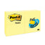 Original Pads In Canary Yellow, Value Pack, 3" X 5", 100 Sheets/pad, 24 Pads/pack