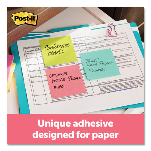 Original Pads In Poptimistic Collection Colors, Note Ruled, 4" X 6", 100 Sheets/pad, 3 Pads/pack