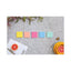 Note Pads In Summer Joy Collection Colors, 4" X 6", Note Ruled, Summer Joy Collection Colors, 90 Sheets/pad, 3 Pads/pack