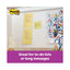 Pads In Canary Yellow, Note Ruled, 4" X 6", 90 Sheets/pad, 5 Pads/pack
