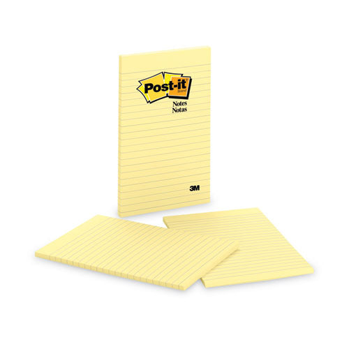 Original Pads In Canary Yellow, Note Ruled, 5" X 8", 50 Sheets/pad, 2 Pads/pack