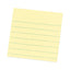 Pads In Canary Yellow, Cabinet Pack, Note Ruled, 4" X 4", 90 Sheets/pad, 12 Pads/pack