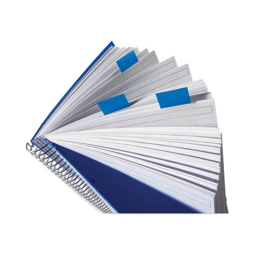 Standard Page Flags In Dispenser, Bright Blue, 100 Flags/dispenser