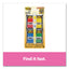 Page Flag Value Pack, Assorted, 200 1" Flags + Highlighter With 50 0.5" Flags