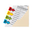 Arrow Message 1" Page Flags,  200 "sign Here", 48 Arrow, Four Colors, 248/pack