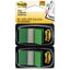 Marking Page Flags In Dispensers, Yellow, 50 Flags/dispenser, 12 Dispensers/box