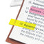 Highlighting Page Flags, 4 Bright Colors, 0.5 X 1.75, 35/color, 4 Dispensers/pack