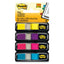 Small Page Flags In Dispensers, 0.5 X 1.75, Four Colors, 35/color, 4 Dispensers/pack