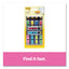 Arrow 0.5" Page Flags, Blue/green/purple/red/yellow, 20/color, 100/pack