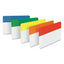Lined Tabs, 1/5-cut, White, 2" Wide, 50/pack