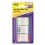 1" Lined Tabs, 1/5-cut, Lined, Assorted Colors, 1" Wide, 66/pack