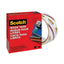 Book Tape, 3" Core, 1.5" X 15 Yds, Clear