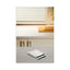 Kitchen Cleaning Cloth, Microfiber, 11.4 X 12.4, White, 2/pack, 12 Packs/carton