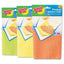 Kitchen Cleaning Cloth, Microfiber, 11.4 X 12.4, White, 2/pack, 12 Packs/carton