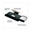 Knob Adjust Keyboard Tray With Highly Adjustable Platform, Black