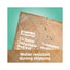 Curbside Recyclable Padded Mailer, #5, Bubble Cushion, Self-adhesive Closure, 12 X 17.25, Natural Kraft, 100/carton