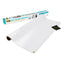 Dry Erase Surface With Adhesive Backing, 48 X 36, White Surface