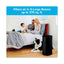 Tower Room Air Purifier For Extra Large Room, 370 Sq Ft Room Capacity, Black