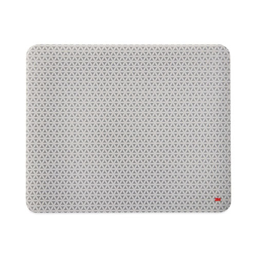 Precise Mouse Pad With Nonskid Repositionable Adhesive Back, 8.5 X 7, Bitmap Design
