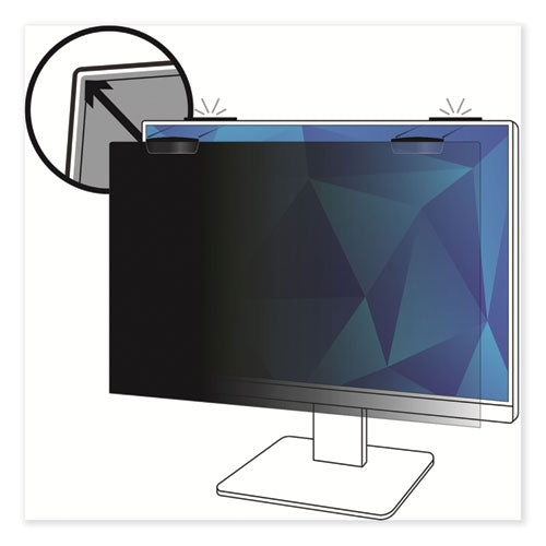 Comply Magnetic Attach Privacy Filter For 24" Widescreen Flat Panel Monitor, 16:9 Aspect Ratio