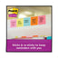 Pop-up 3 X 3 Note Refill, 3" X 3", Supernova Neons Collection Colors, 90 Sheets/pad, 10 Pads/pack