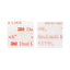 Extreme Fasteners, 1" X 1", White, 6/pack