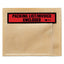 Top Print Self-adhesive Packing List Envelope, Top-print Front: Packing List/invoice Enclosed, 4.5 X 5.5, Clear, 1,000/box