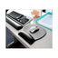 Antimicrobial Gel Large Keyboard Wrist Rest, 19 X 2.75, Black