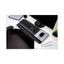 Antimicrobial Gel Mouse Pad/keyboard Wrist Rest Platform, 25.5 X 10.6, Black/silver