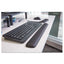 Gel Wrist Rest For Keyboards, 19 X 2, Black