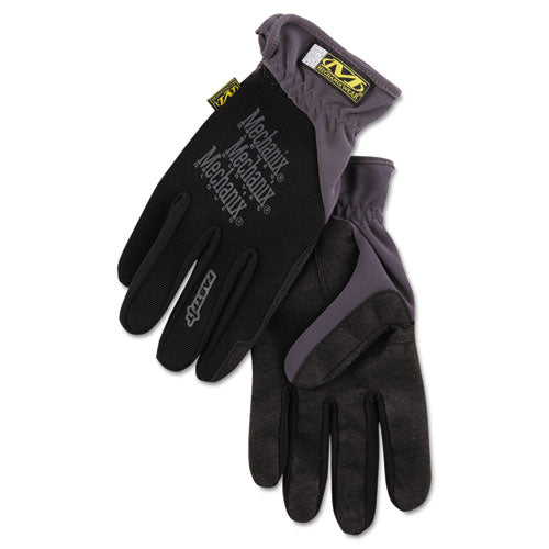 Fastfit Work Gloves, Black, Medium